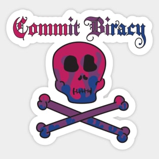 Commit Biracy Sticker